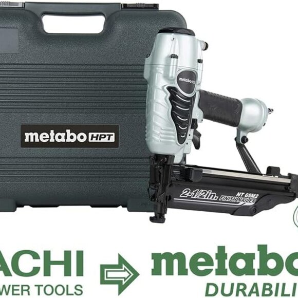 NEW Metabo HPT 16 Gauge Finish Nailer | NT65M2S | 1" to 2-1/2" Finish Nails - Picture 5 of 7